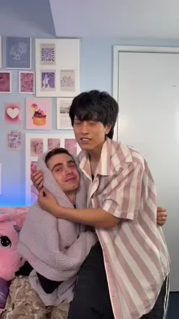Alan Chikin Chow on Coverstar, video from Nov 2025: 😂😂😂 when ur friend acts like a baby