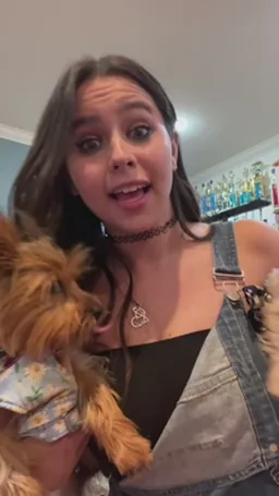 Cayla Rose on Coverstar, video from Jul 2023: #IWantYouBack DANCING WITH THE DOGGIES!