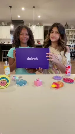 Claire's on Coverstar, video from Jun 11: CLICK. SQUISH. PULL. TAP. SPRITZ. Join the #ClairesASMR Challenge for a chance to win a custom Claire’s Caboodle! 🍩✨