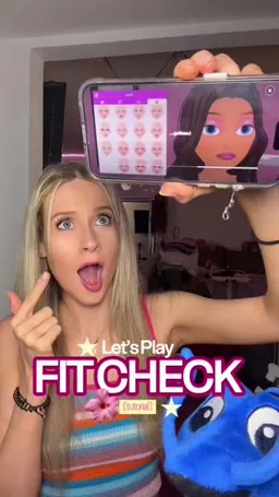 Coverstar on Coverstar, video from Aug 14: Fit Check Season 1 is HERE! 🎮 Learn how to play with and get ready to Out-fit the Competition! #FitCheckFriday 💃🕺✨