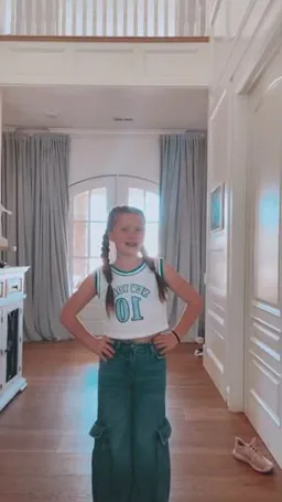 Ellecee Nelson on Coverstar, video from Jun 2024: FELLING JERSEY DAY #castle house #bigfamily