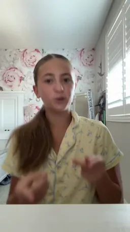 Hallie Gomez on Coverstar, video from Aug 18: BRACES ARE FINALLY OFF!🦷Love em!🤍🫶