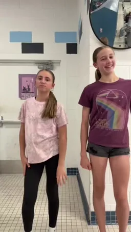 Hallie Gomez on Coverstar, video from May 21: Last full day of middle!! 🎉