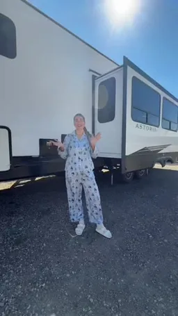 JustKass on Coverstar, video from Sep 2025: Get dressed with me & sway for the day! Camping edition 🪵🤍🧸 #getdressedwithme #ootd #fit #baby #outfitoftheday #grwm #camping #pictures