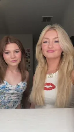 Kenzie Yolles on Coverstar, video from Jun 2024: blonde+brunette duo!