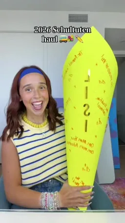 Lisi Shops on Coverstar, video from Sep 8: 2026 Schultuten Haul 💛
