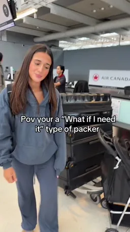 Pardiss Carello on Coverstar, video from Jan 20: Who else overpacks? #travel #vacation #airport #relatable